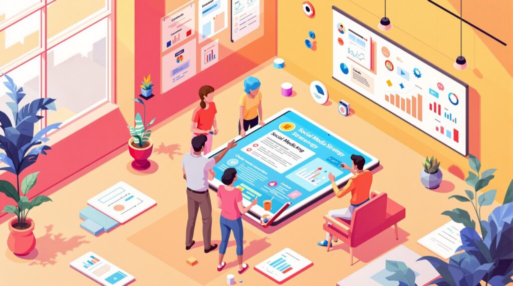 Social Media Strategy Template for Startups